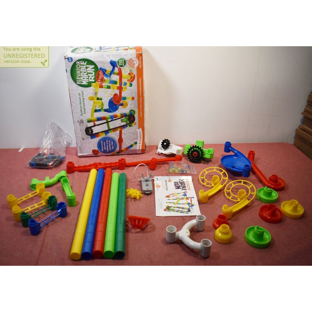 Mindware Elevator Marble Run (Missing Pieces)*